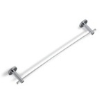 StilHaus VE45-08 Towel Bar, Chrome, 18 Inch, Made in Brass